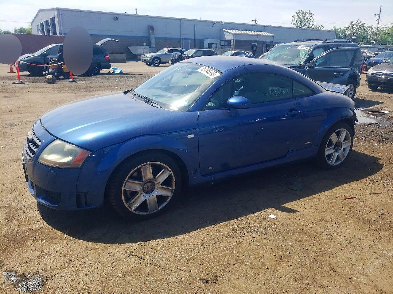 2006 Audi TT, VIN TRUWD28NX61007251 — Зад