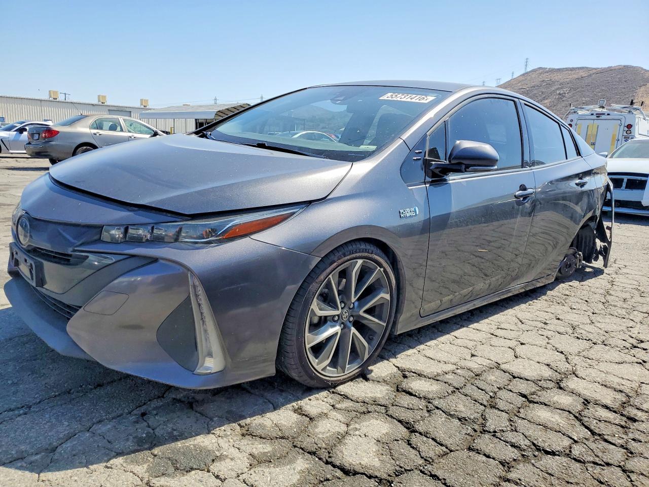 2020 Toyota Prius LE, VIN JTDKARFP8L3143960 — Rear end