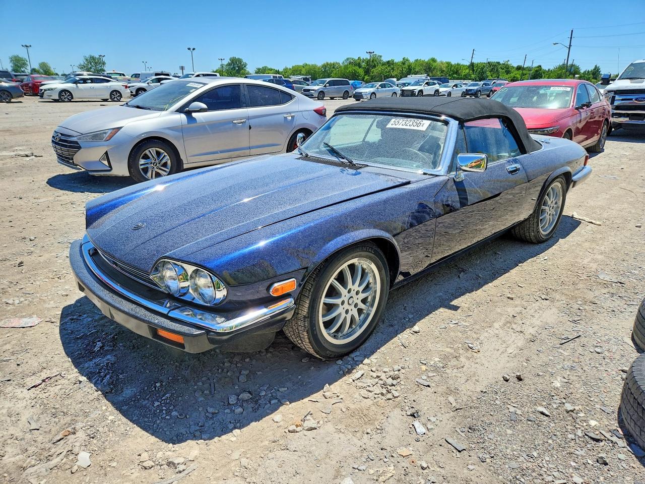 1988 Jaguar XJS, VIN SAJNV5847JC143475 — Мелкие вмятины и царапины