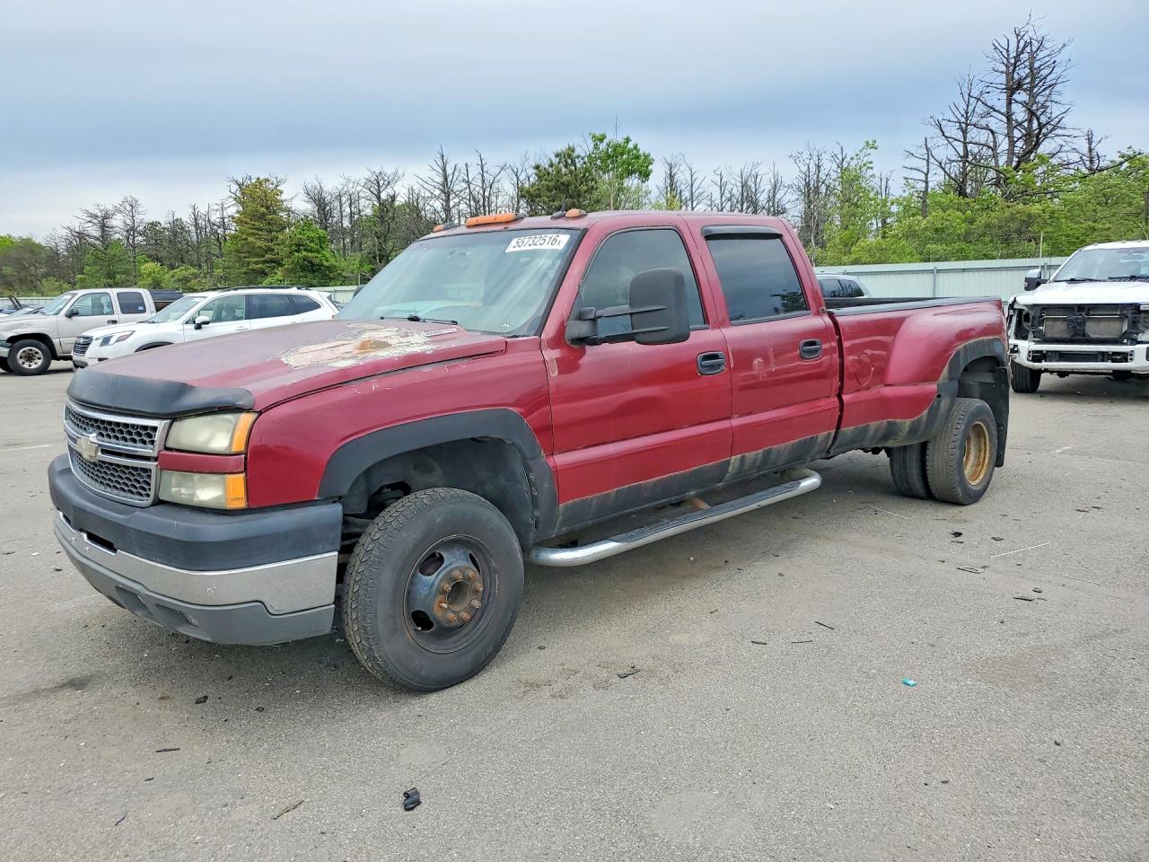 2005 Chevrolet Silverado 3500 DRW LT, VIN 1GCJK33285F867826 — Мелкие вмятины и царапины