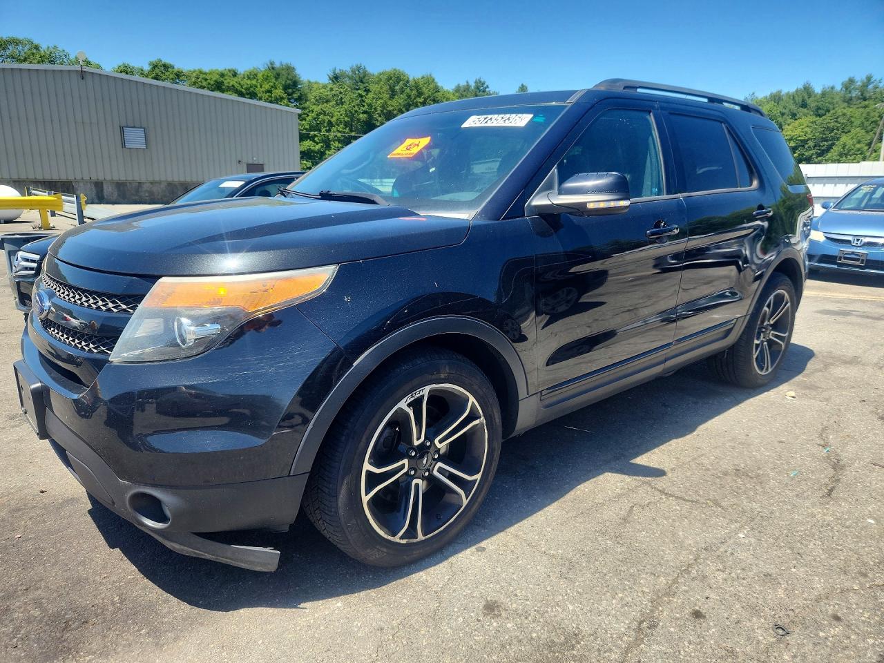 2015 Ford Explorer Sport, VIN 1FM5K8GT0FGC10933 — Biohazard / chemical