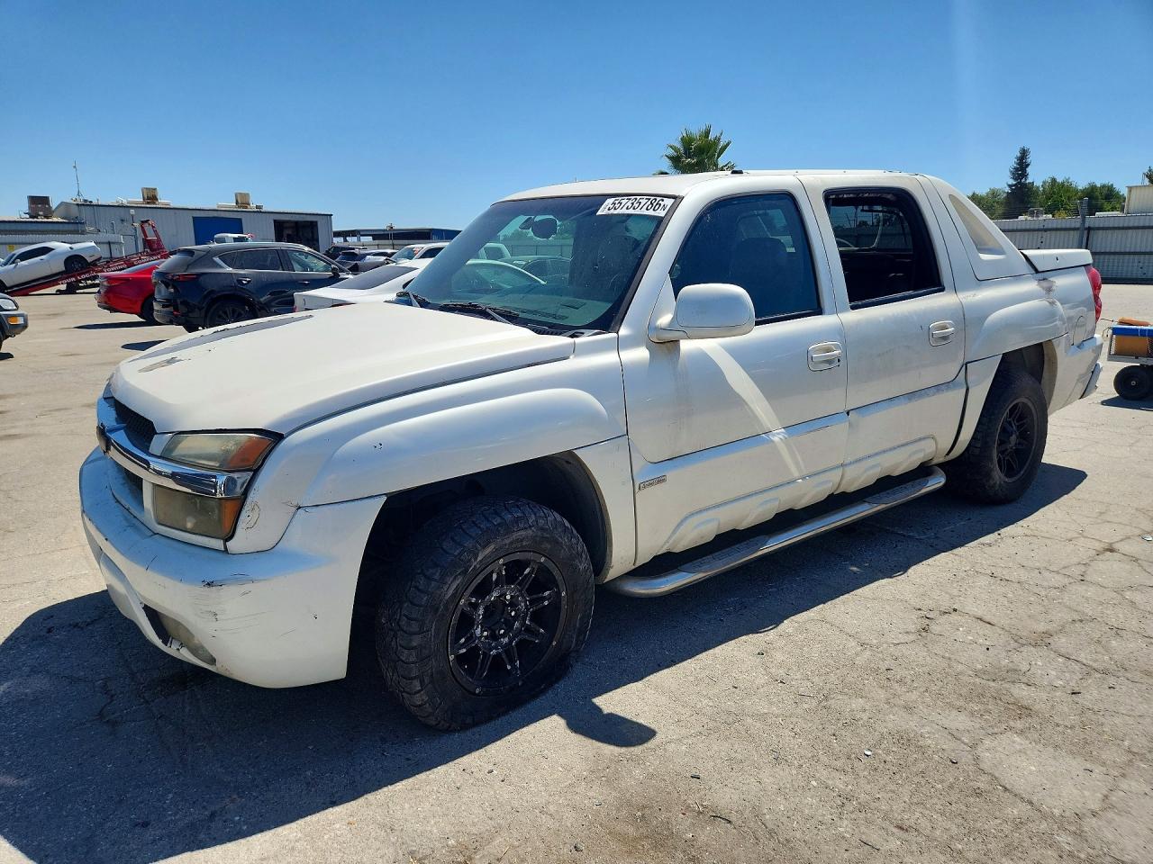 2003 Chevrolet Avalanche, VIN 3GNEC13T43G154856 — Rear end