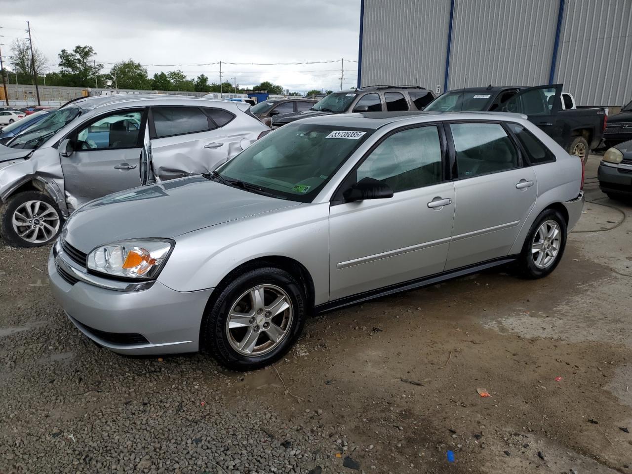 2005 Chevrolet Malibu Maxx LS, VIN 1G1ZT64875F150542 — Rear end