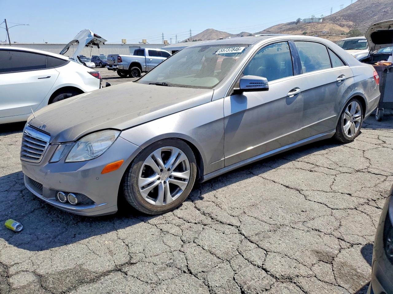 2011 Mercedes-Benz E 350 Luxury, VIN WDDHF5GB6BA445089 — Front end
