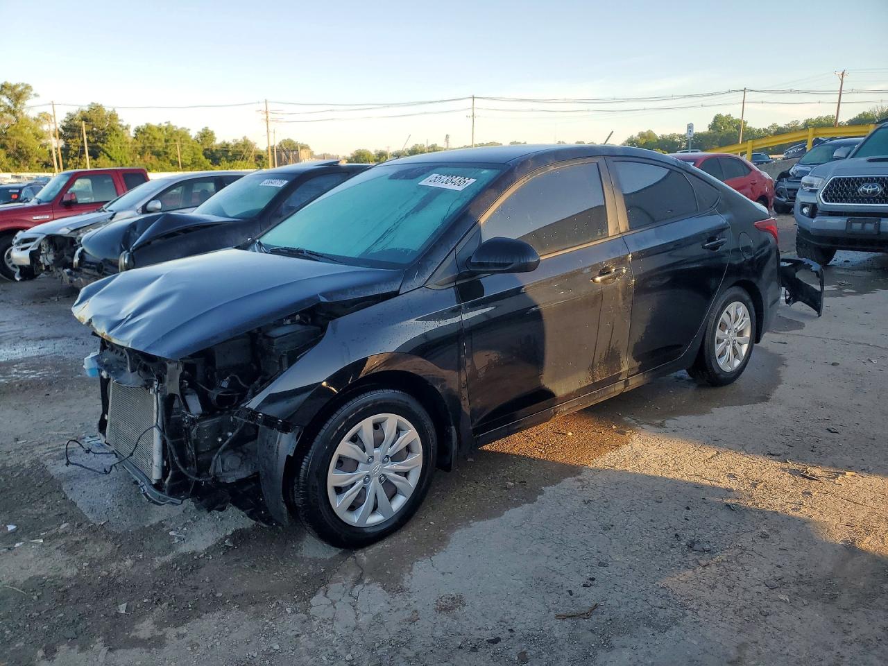 2020 Hyundai Accent SE, VIN 3KPC24A64LE117352 — Front end