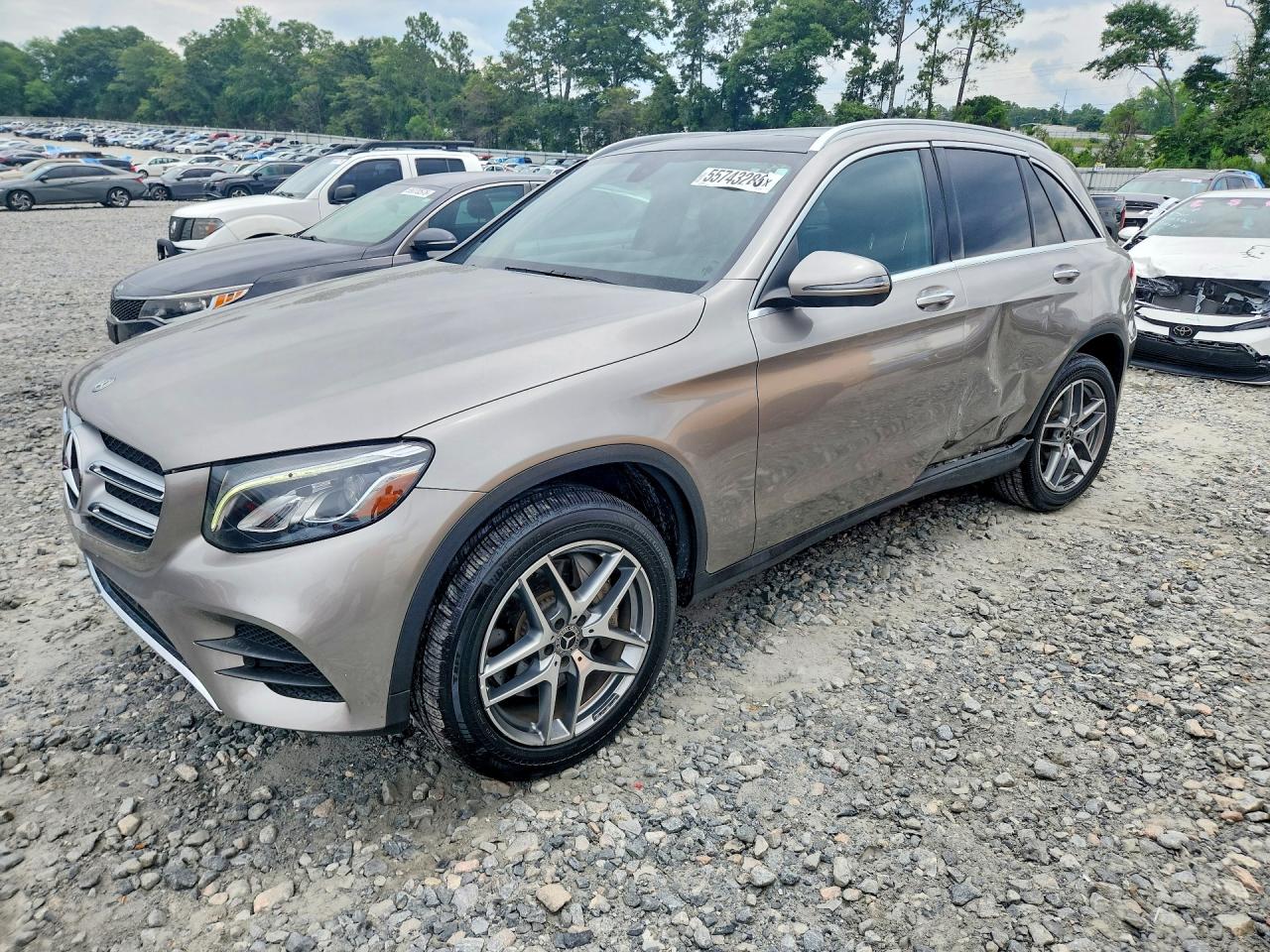 2019 Mercedes-Benz GLC 300, VIN WDC0G4KB6KV125828 — Side