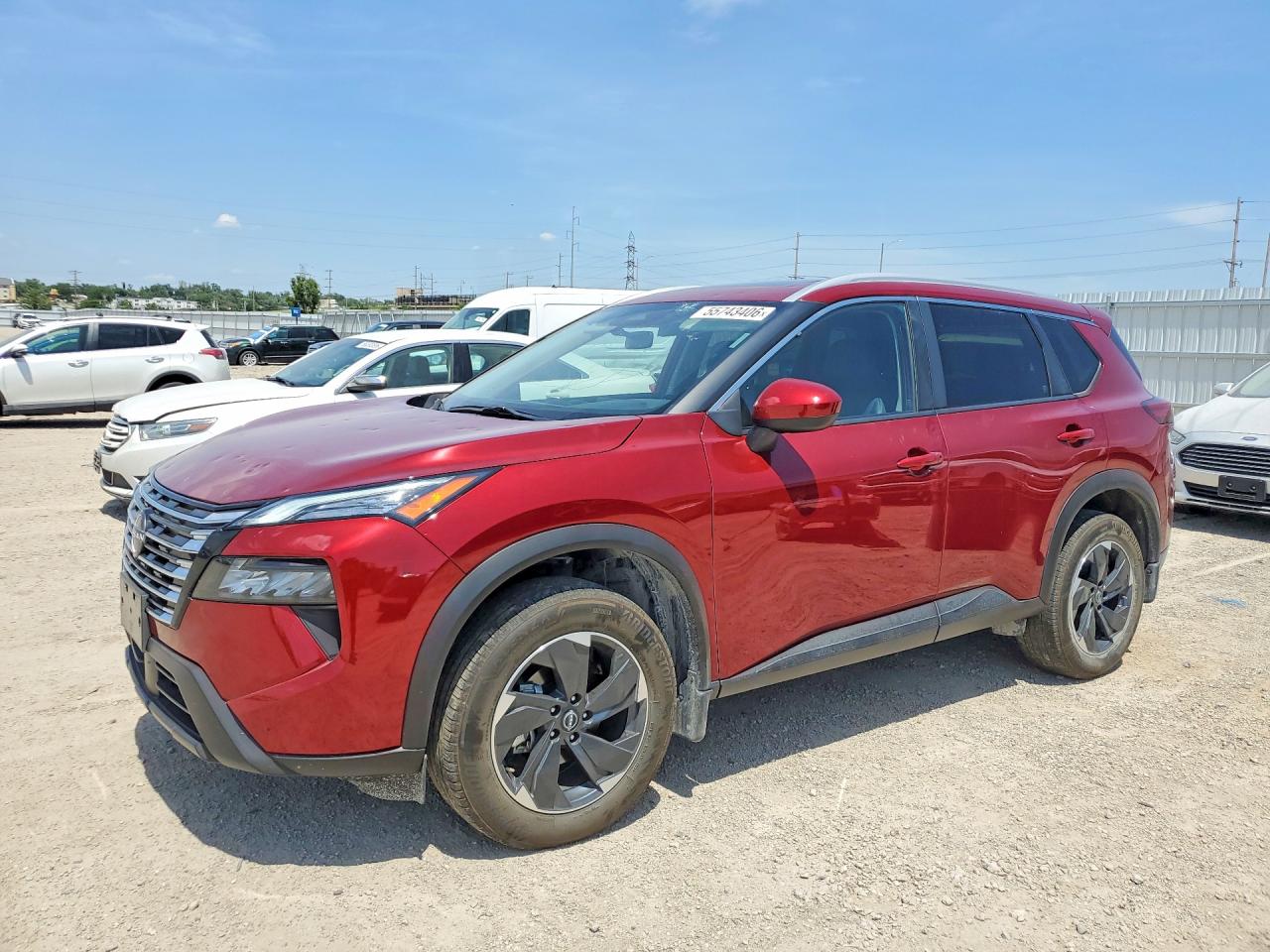 2024 Nissan Rogue SV, VIN JN8BT3BB6RW173990 — Hail