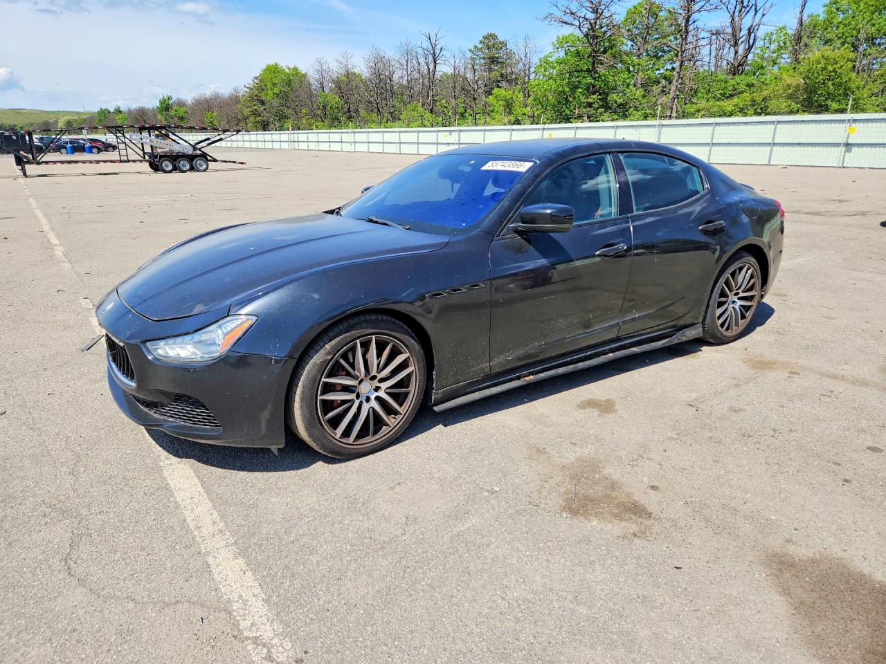 2015 Maserati Ghibli, VIN ZAM57XSA3F1162137 — Minor dents and scratches