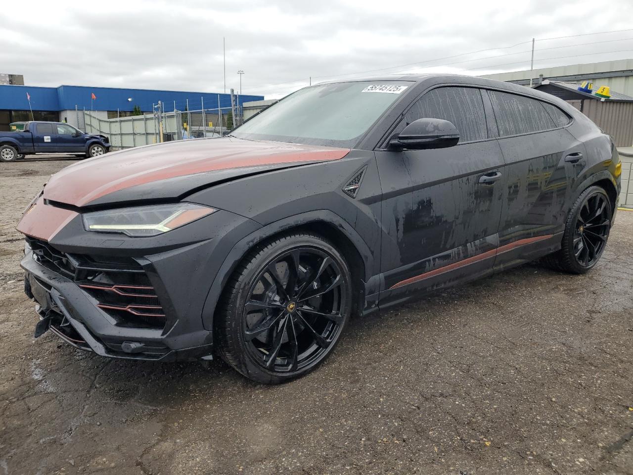 2022 Lamborghini Urus, VIN ZPBUA1ZL8NLA17628 — Front end