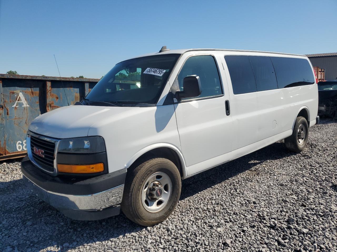 2018 GMC Savana, VIN 1GJZ7PFG6J1251027 — Water / flood