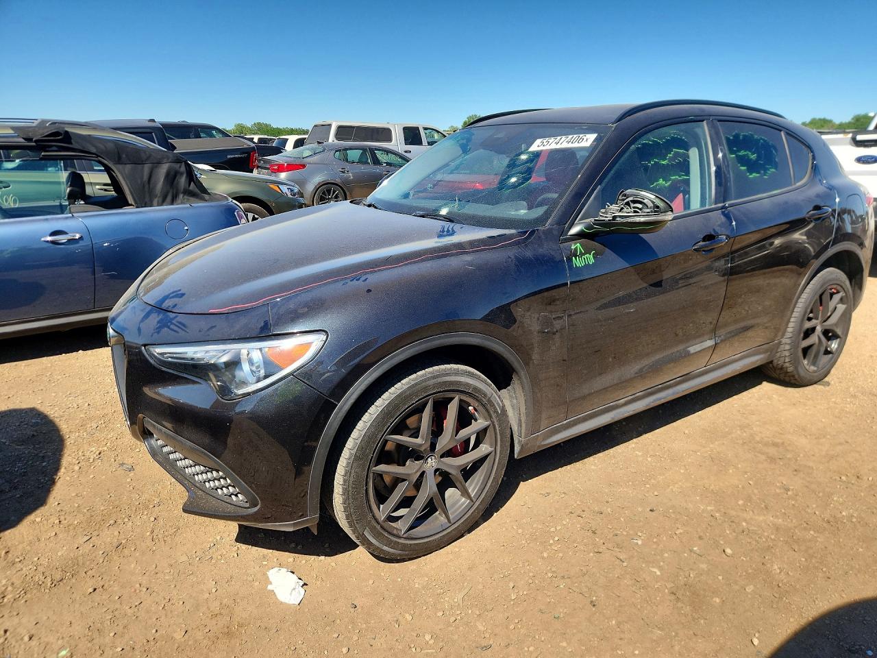 2020 Alfa Romeo Stelvio, VIN ZASPAKAN0L7C87098 — Vandalism