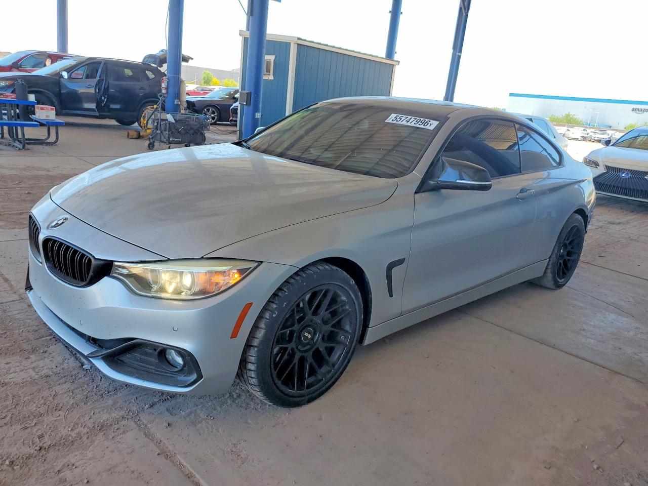 2014 BMW 4 Series 435i, VIN WBA3R1C52EF774123 — Rear end