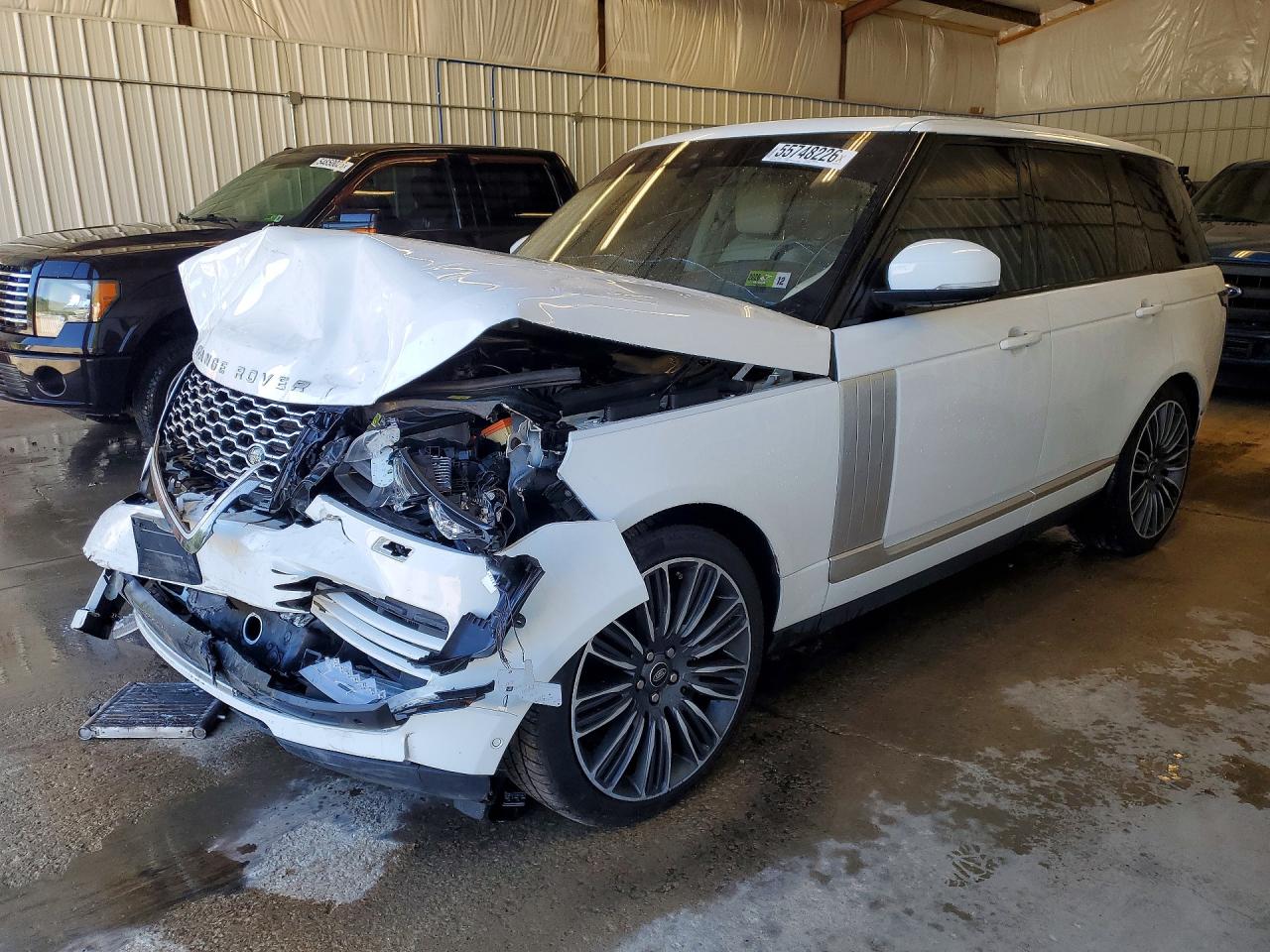 2022 Land Rover Range Rover Westminster, VIN SALGS2RUXNA470766 — Перед