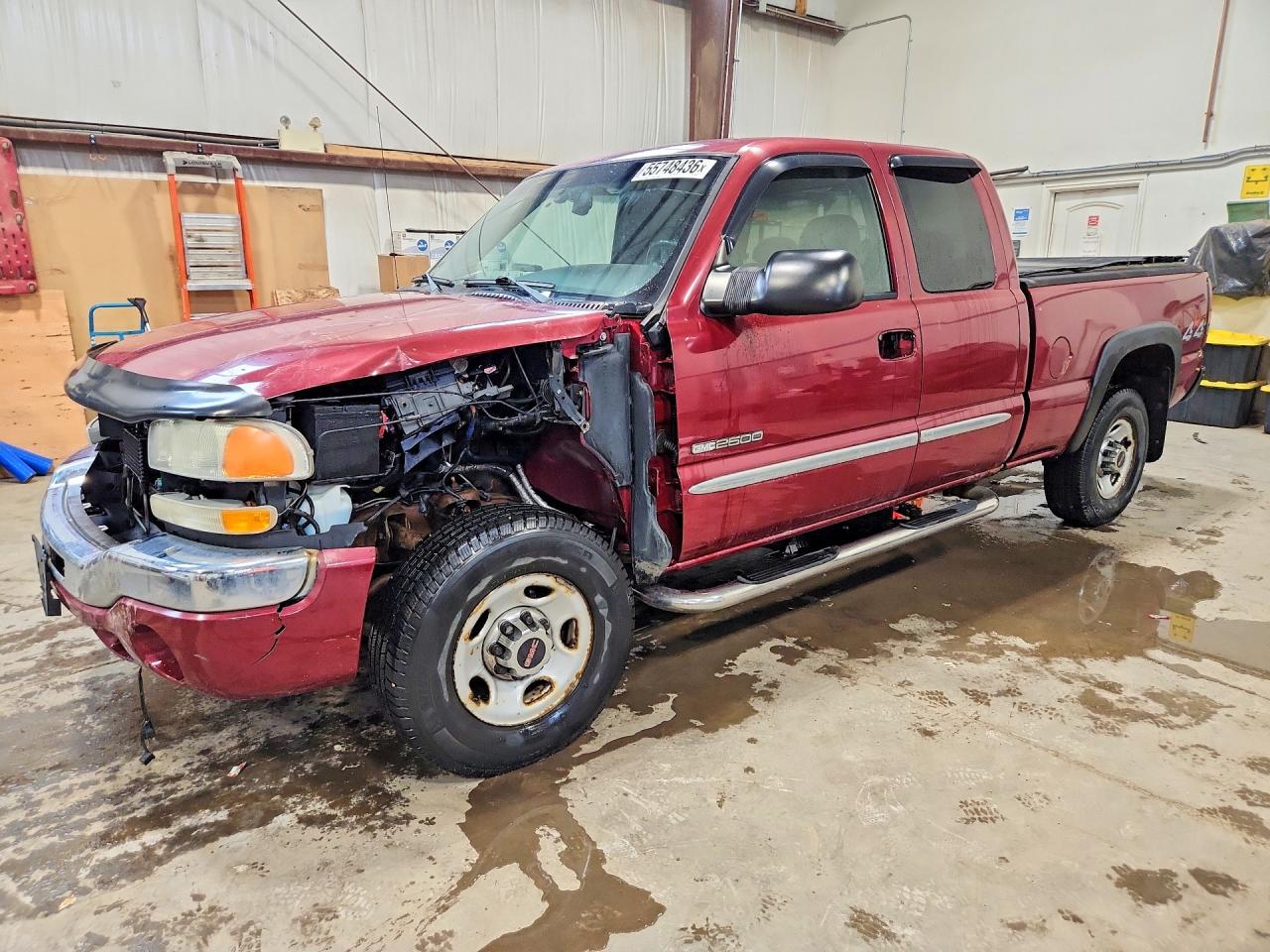 2004 GMC Sierra 2500 SLE, VIN 1GTGK29U94Z183426 — Side