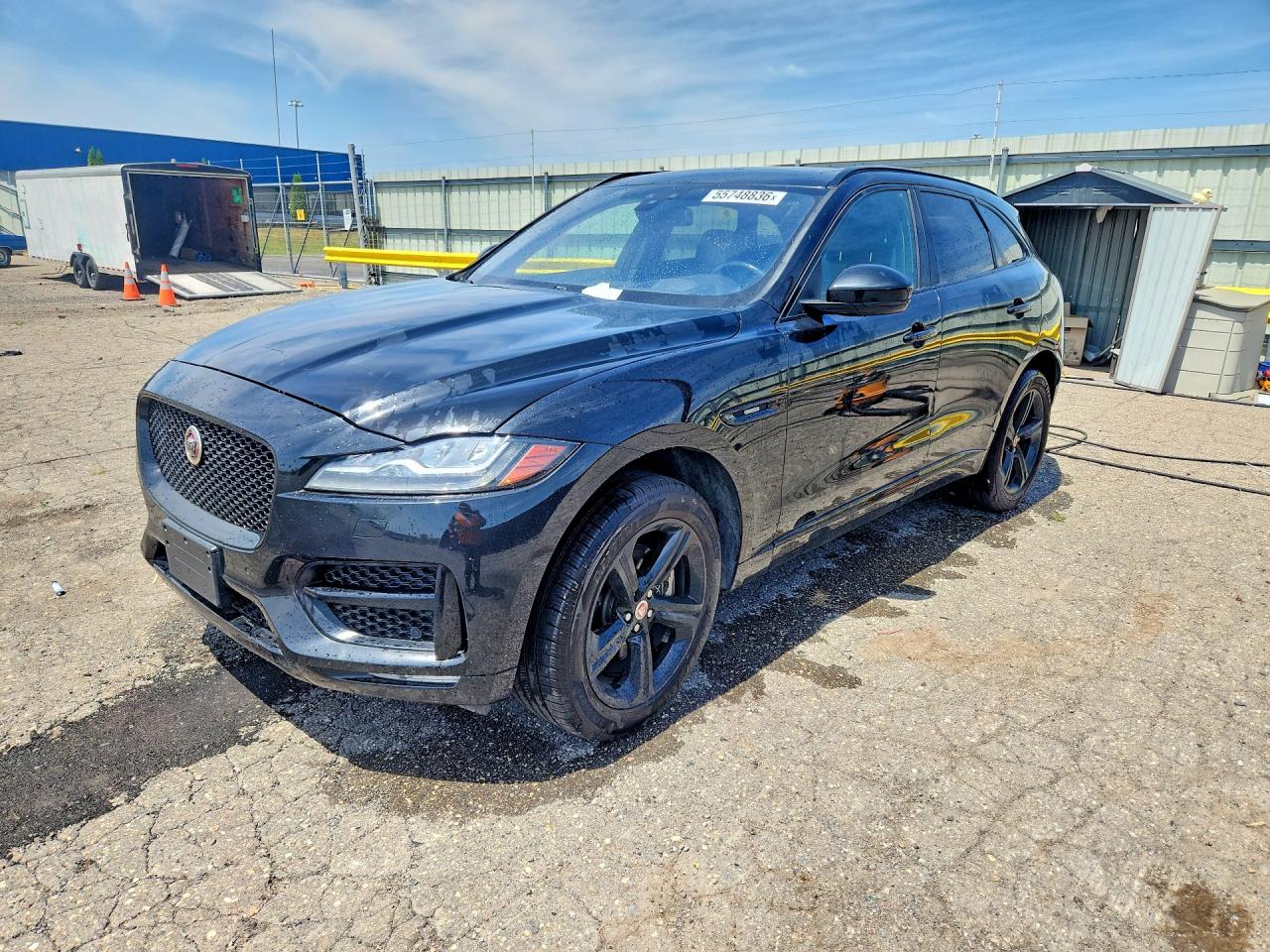 2017 Jaguar F-Pace 35t R-Sport, VIN SADCL2BV0HA495108 — Stripped