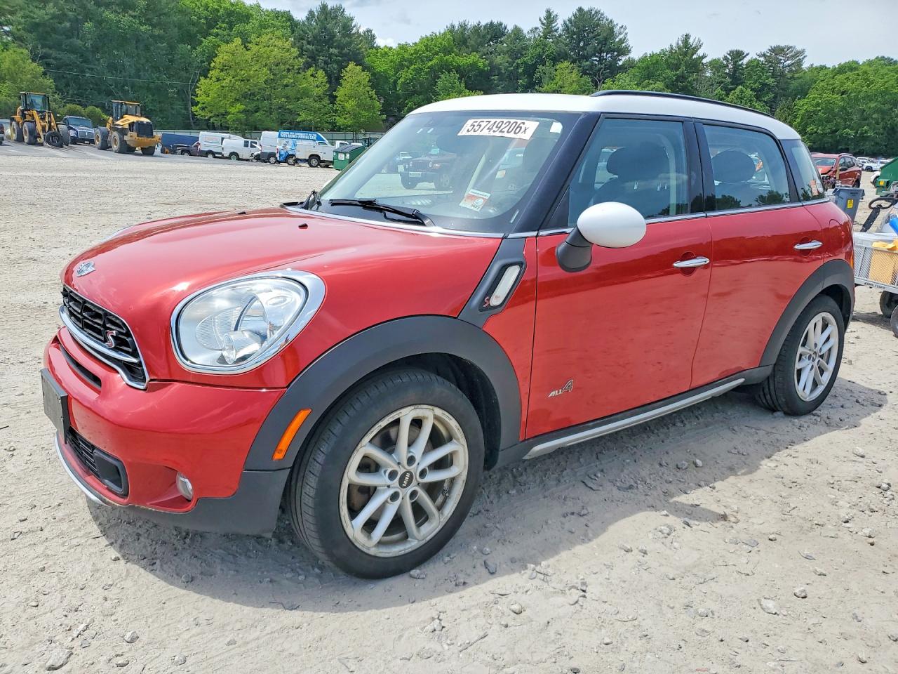 2015 MINI Countryman S, VIN WMWZC5C53FWP44133 — Water / flood