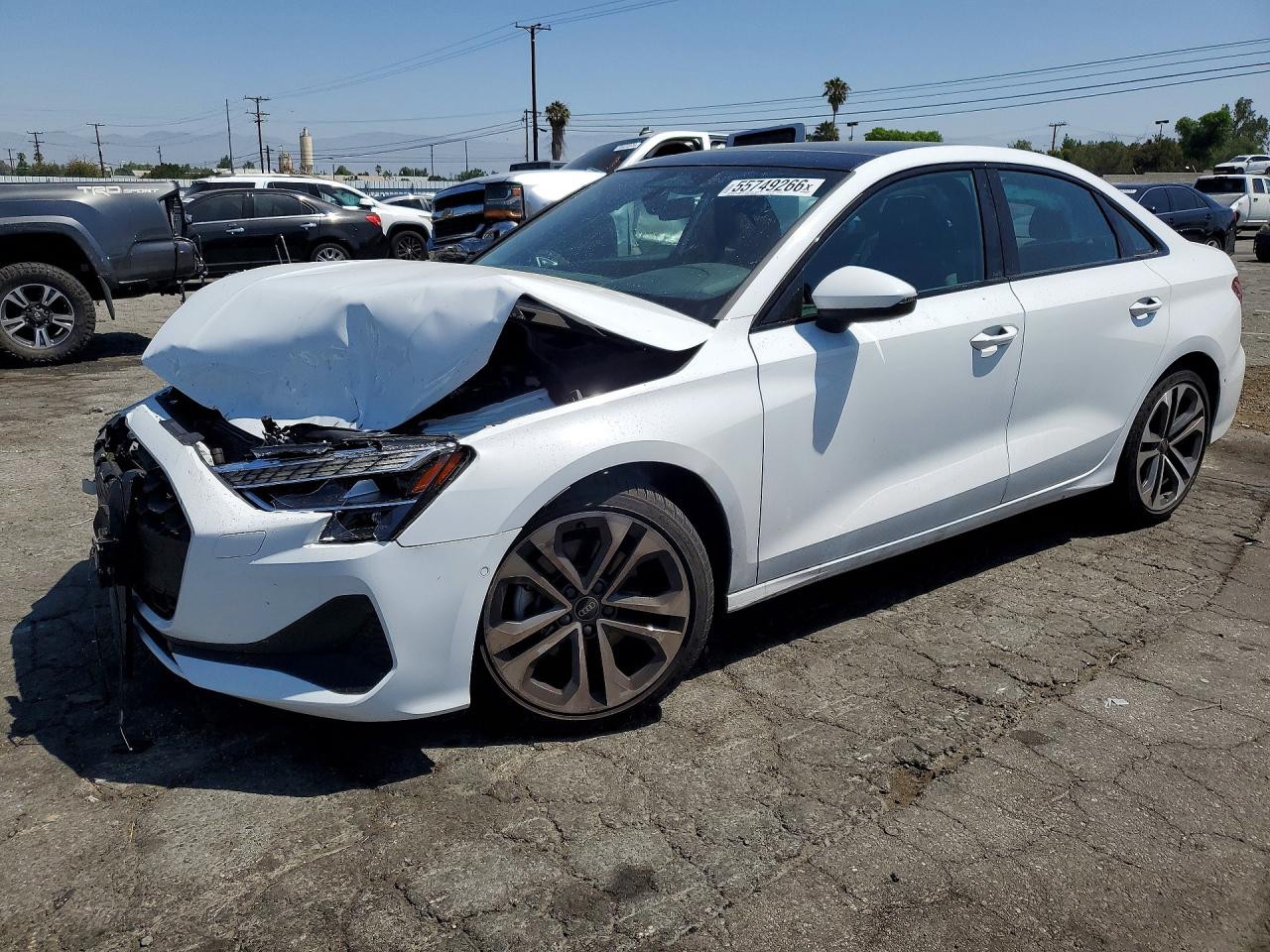 2026 Audi A3 Premium Plus, VIN WAUGUDGY9TA052275 — Front end