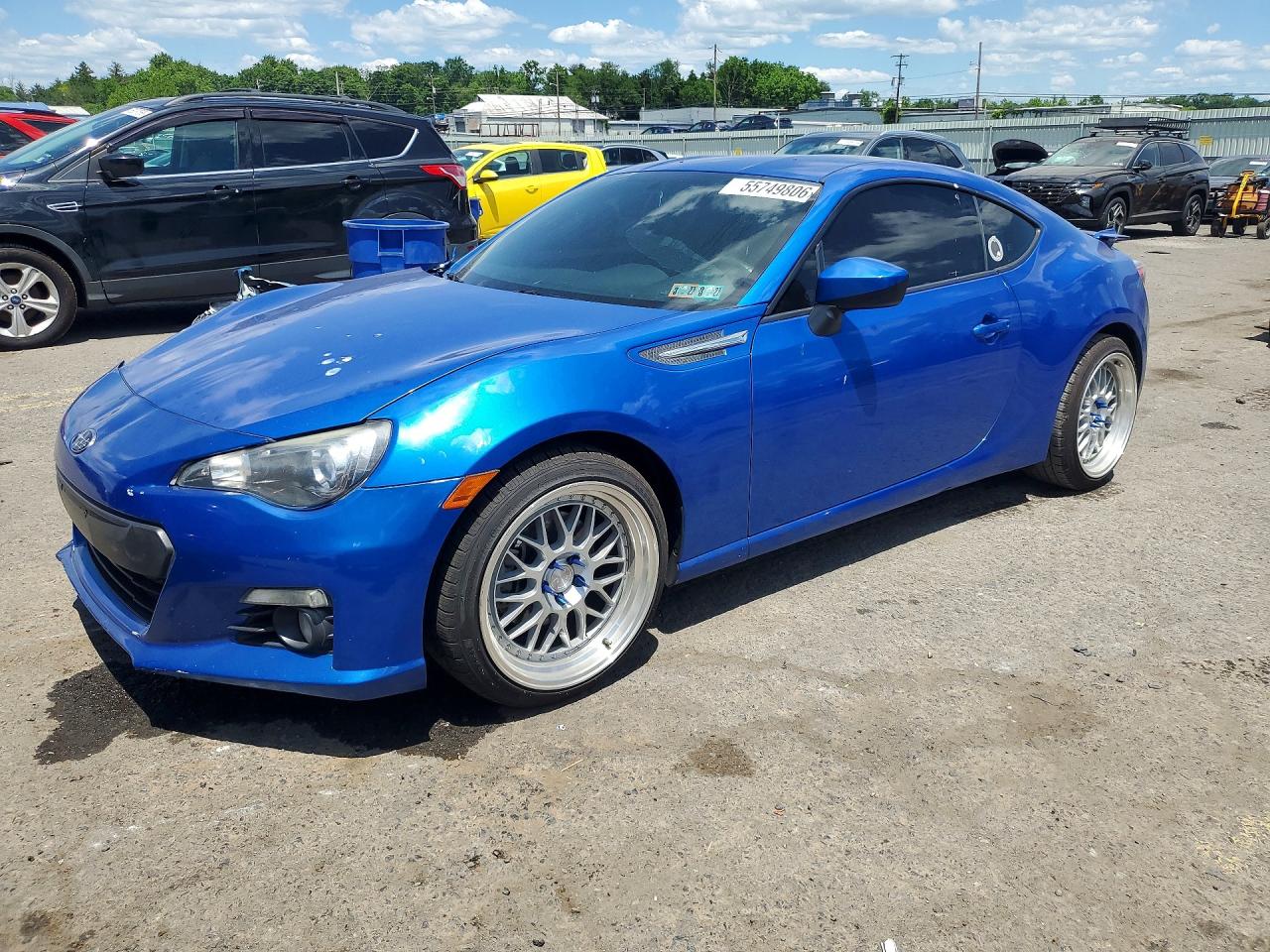 2013 Subaru BRZ Limited, VIN JF1ZCAC17D2604914 — Перед