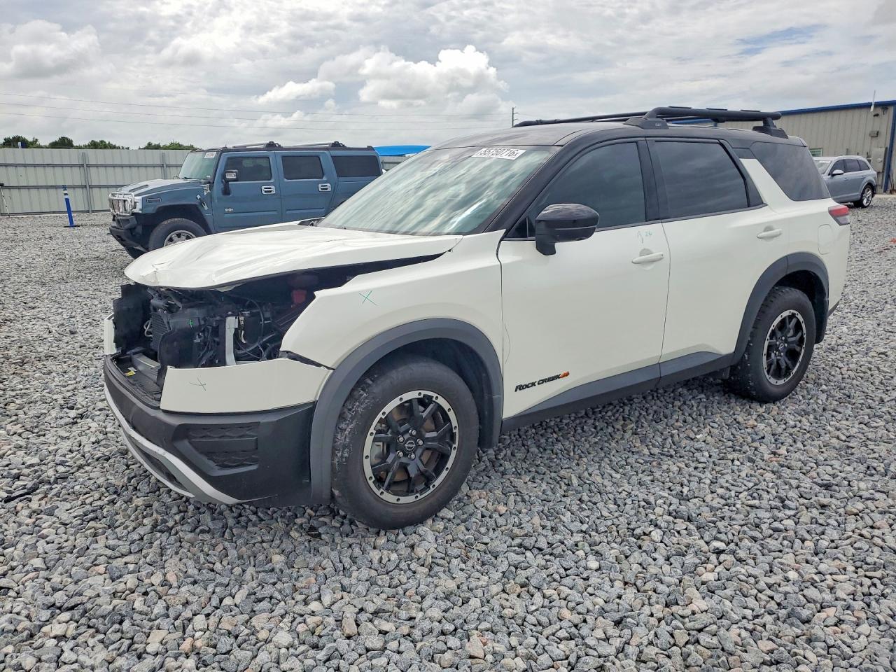 2023 Nissan Pathfinder Rock Creek, VIN 5N1DR3BD6PC259797 — Front end