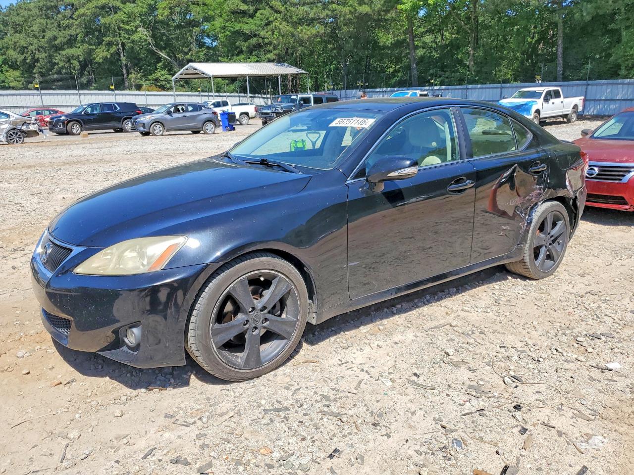 2011 Lexus IS 250, VIN JTHBF5C29B5150467 — Бок