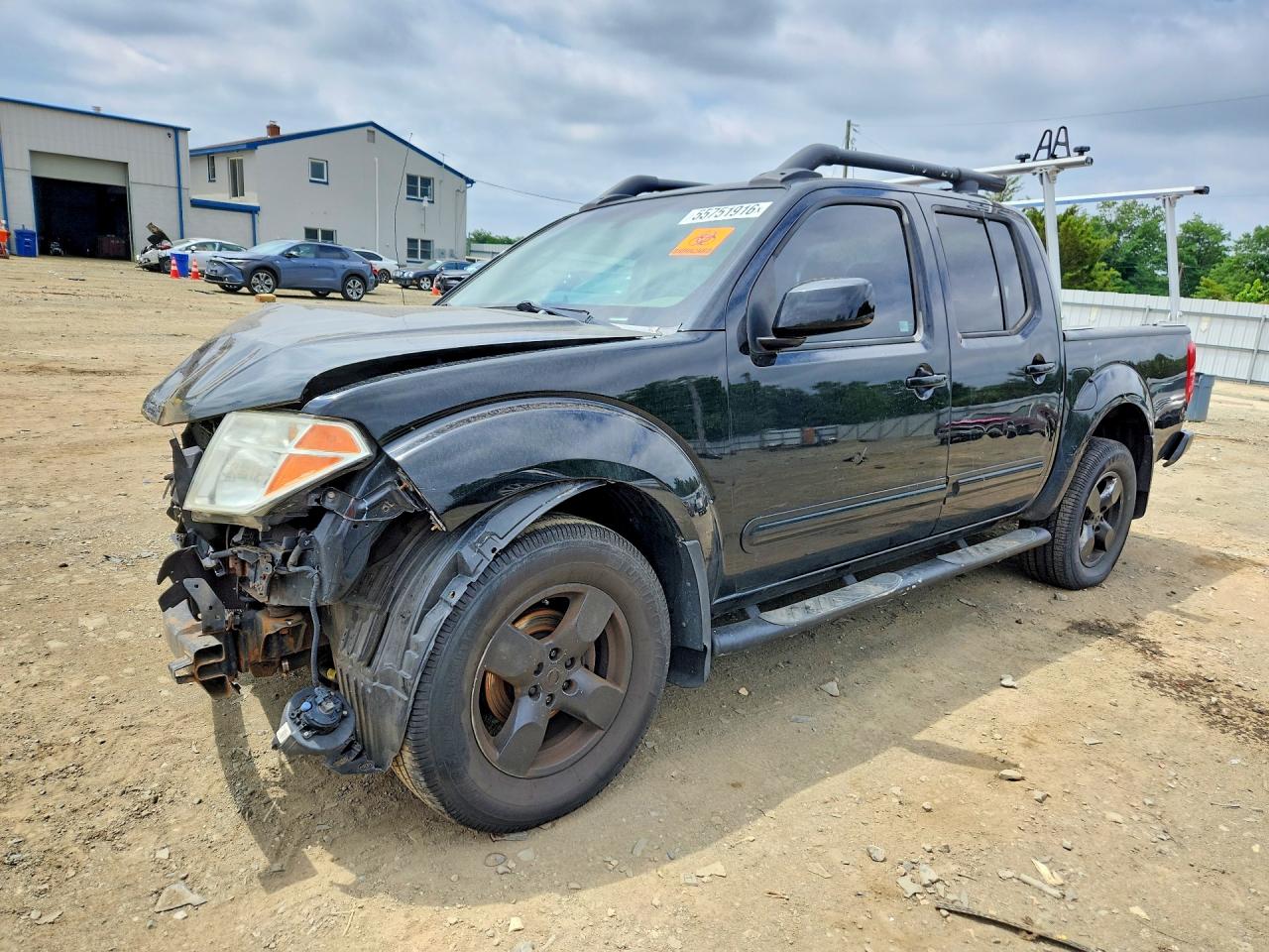 2005 Nissan Frontier SE, VIN 1N6AD07W05C442931 — Front end