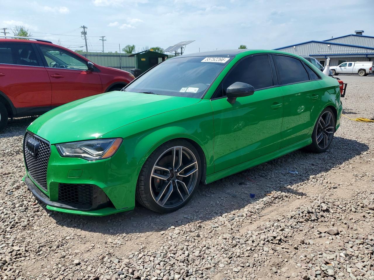 2016 Audi S3 Prestige, VIN WAUF1GFF2G1041596 — Undercarriage