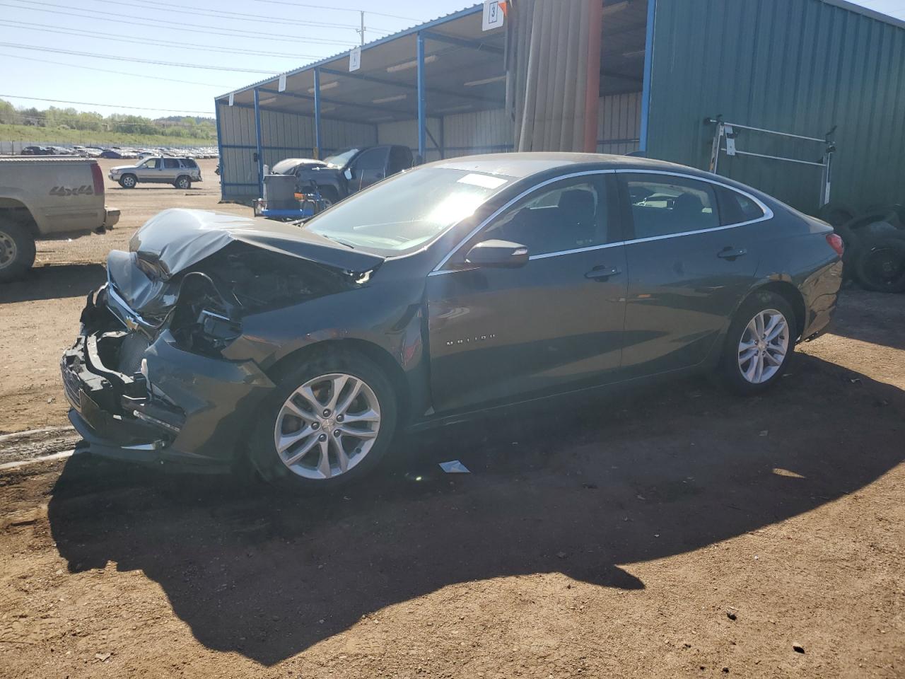 2017 Chevrolet Malibu LT, VIN 1G1ZE5ST8HF209050 — Front end