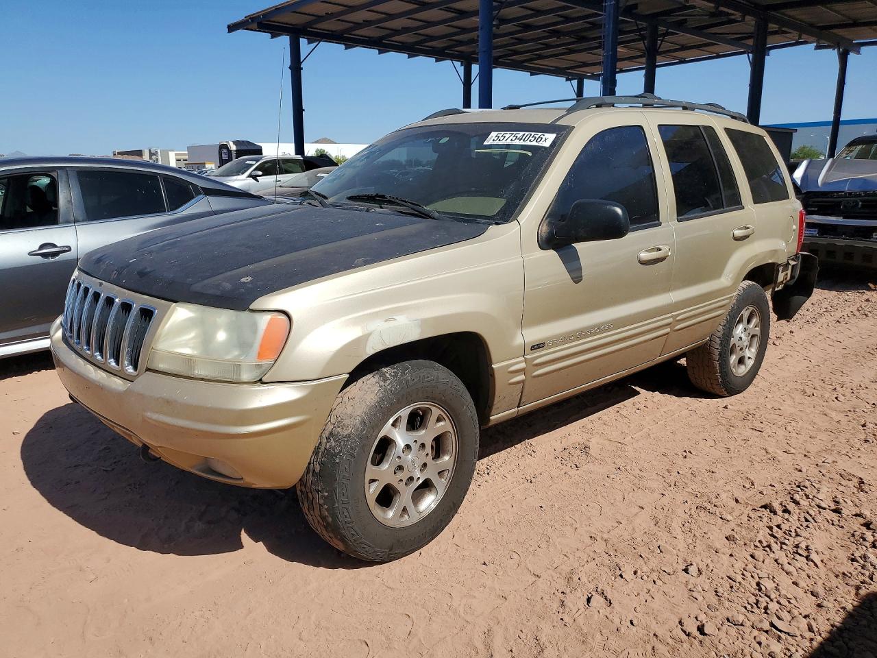 2001 Jeep Grand Cherokee Limited, VIN 1J4GW58N81C680959 — Rear end
