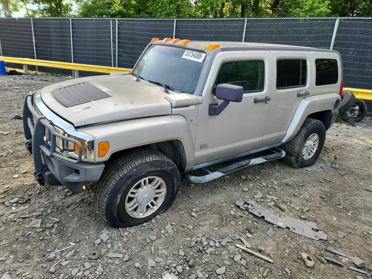 2006 Hummer H3, VIN 5GTDN136668278459 — Water / flood