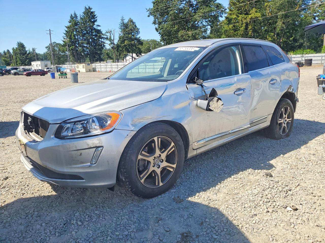 2015 Volvo XC60 T6 Premier Plus, VIN YV4902RC9F2592766 — Опрокидывание