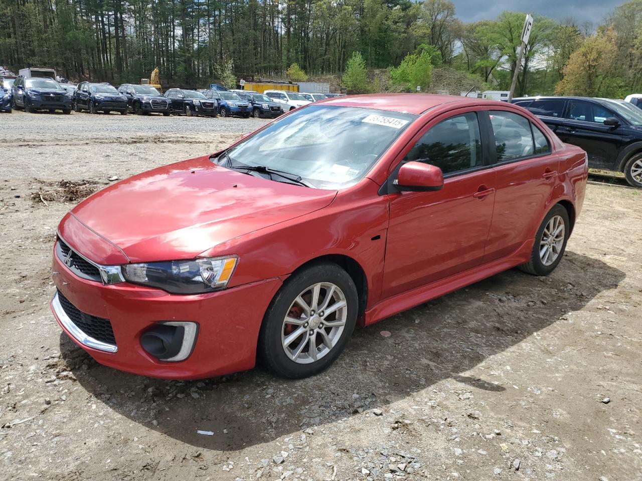 2016 Mitsubishi Lancer SE, VIN JA32V2FW3GU003042 — Minor dents and scratches