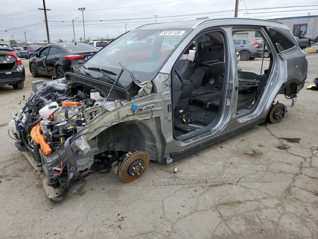 2024 Kia Sorento EX, VIN KNDRHDLG9R5248568 — Stripped