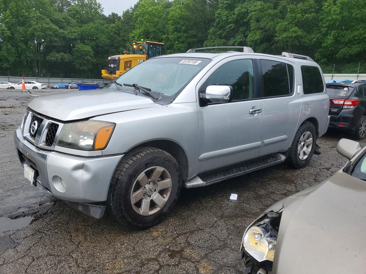2004 Nissan Armada LE, VIN 5N1AA08AX4N726127 — Side