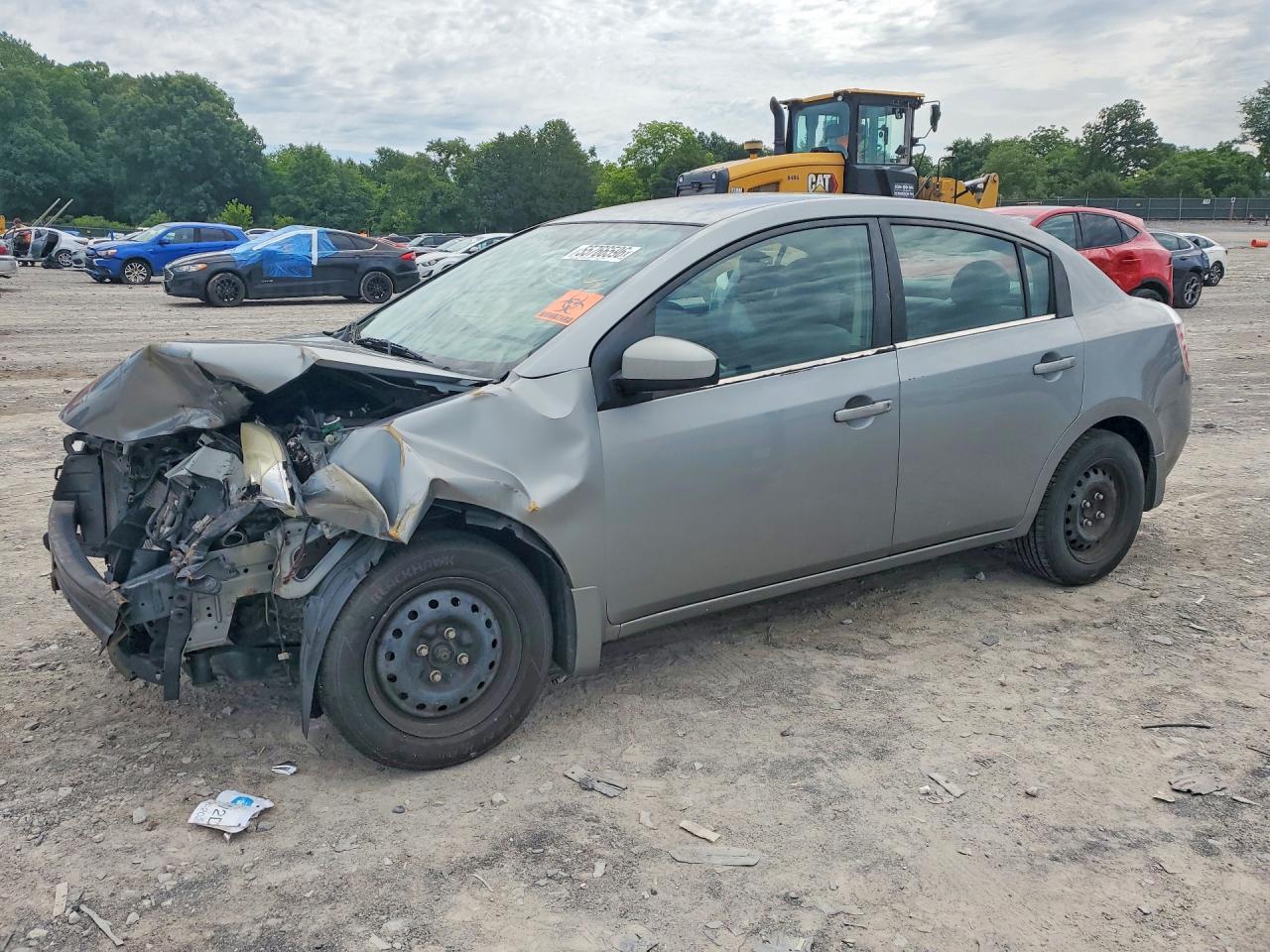 2009 Nissan Sentra 2.0, VIN 3N1AB61E19L608446 — Front end