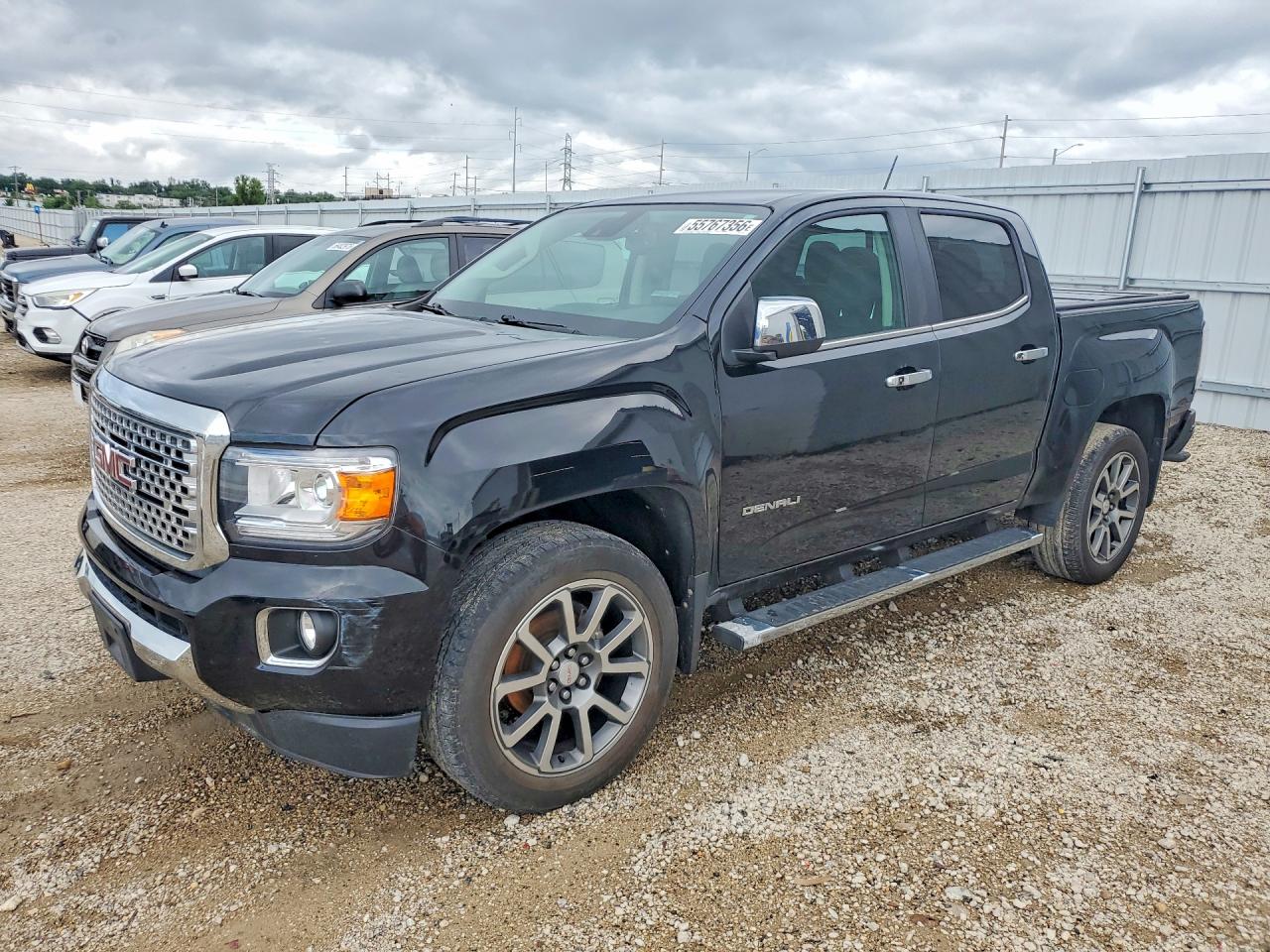 2018 GMC Canyon 4WD Denali, VIN 1GTG6EEN9J1157326 — Hail
