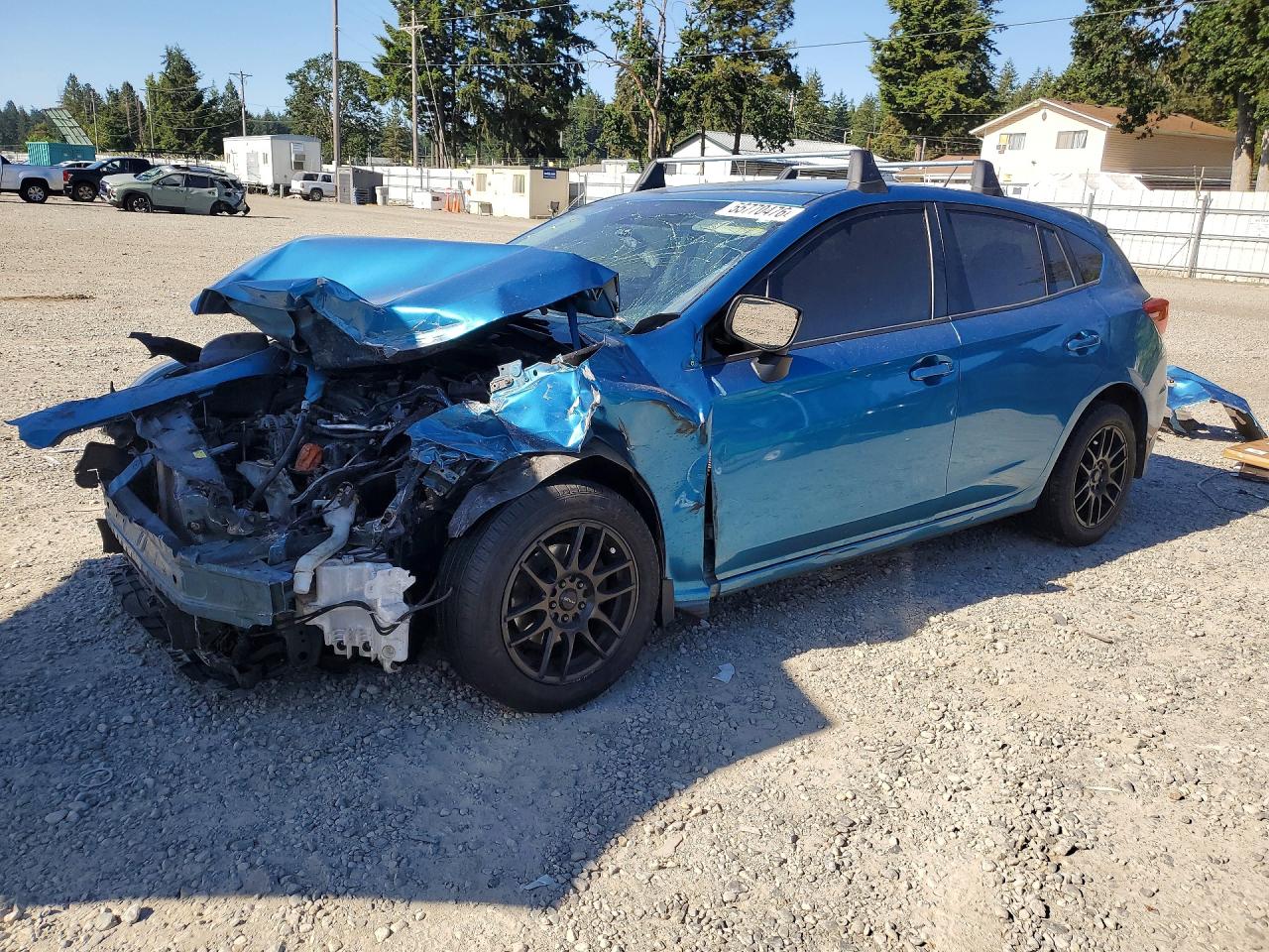 2019 Subaru Impreza, VIN 4S3GTAA61K3717698 — Front end