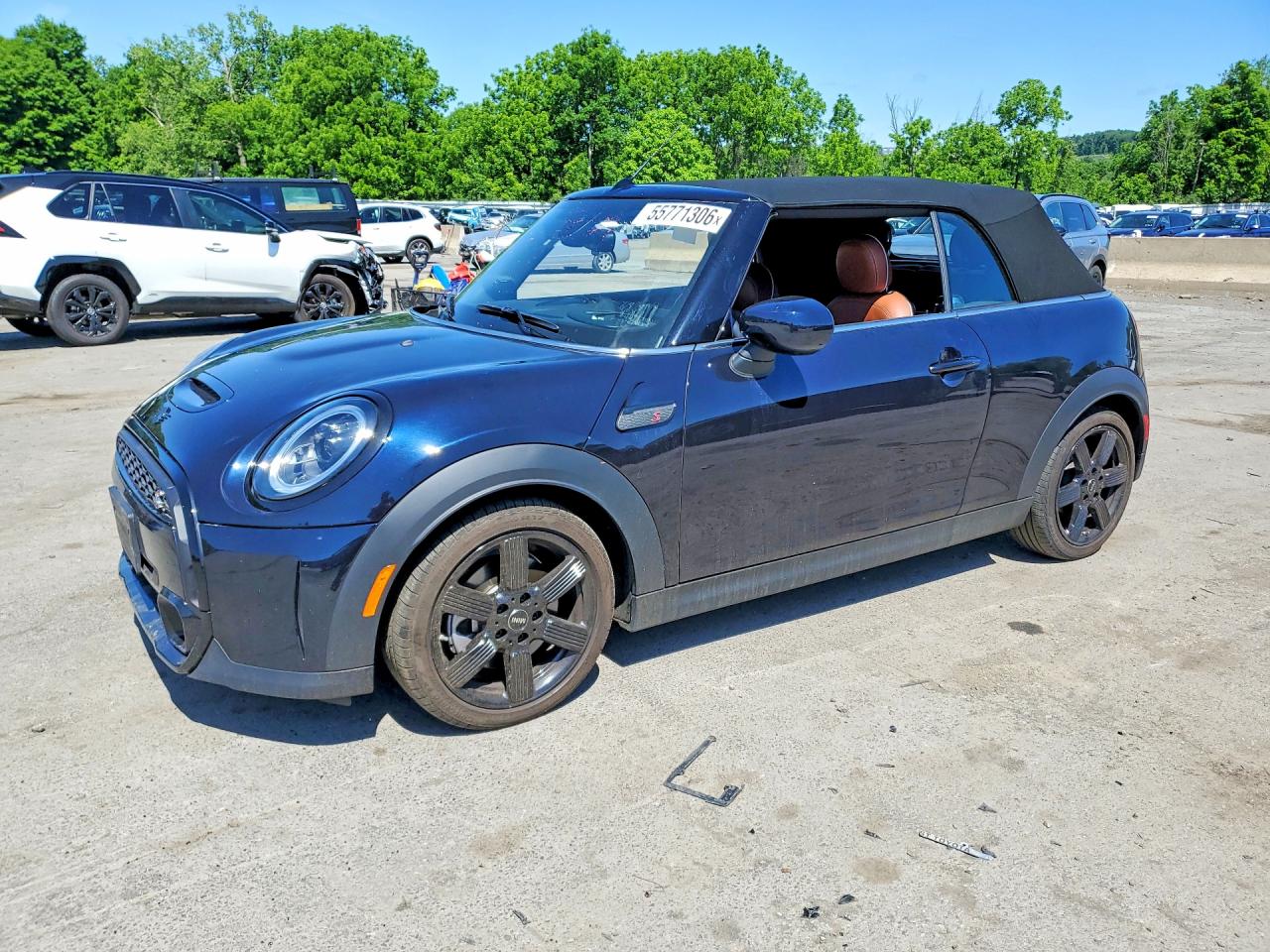 2022 MINI Convertible Cooper S, VIN WMW43DL04N3N56035 — Side