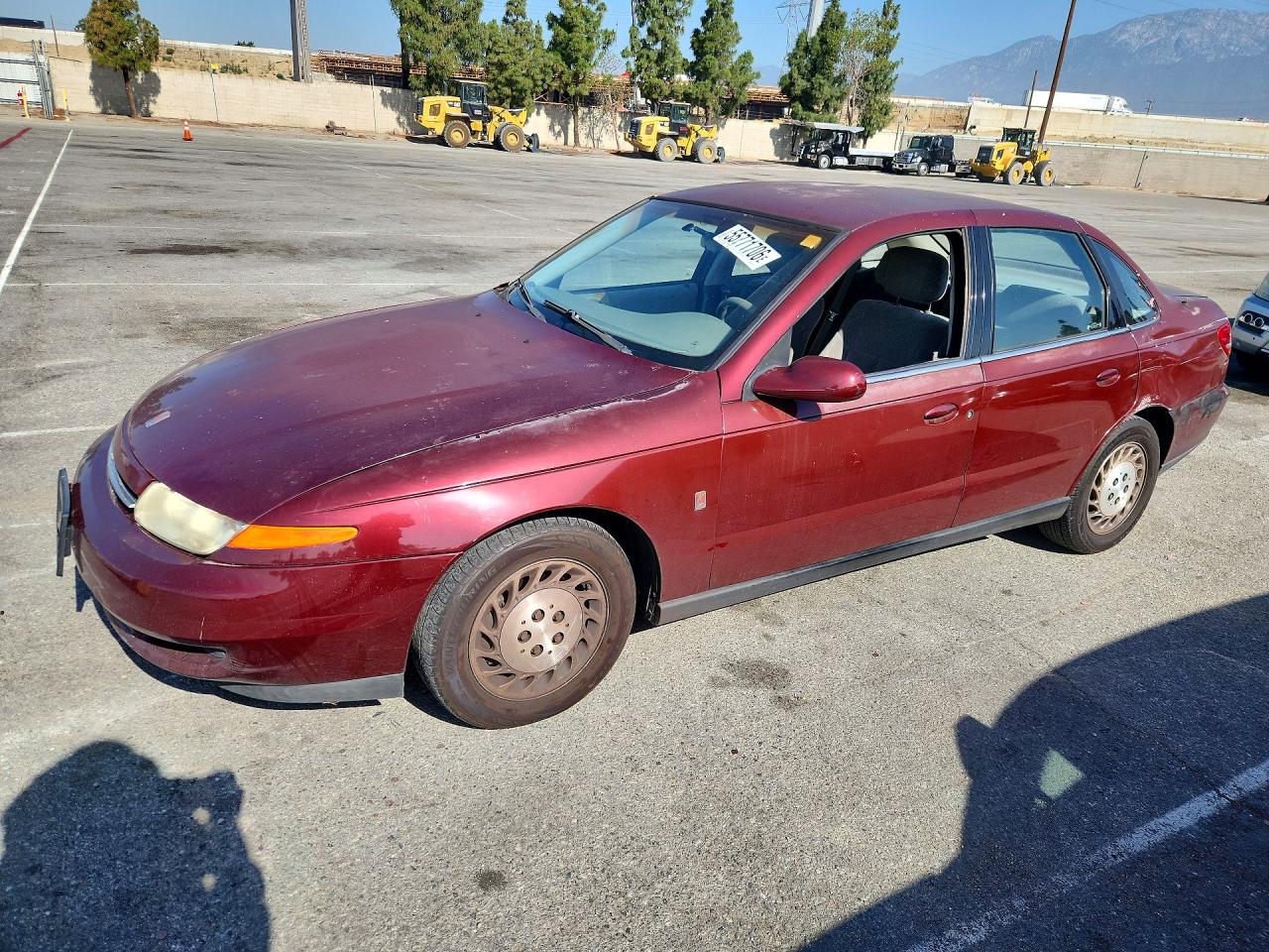 2001 Saturn LS, VIN 1G8JU54F41Y586641 — Rear end