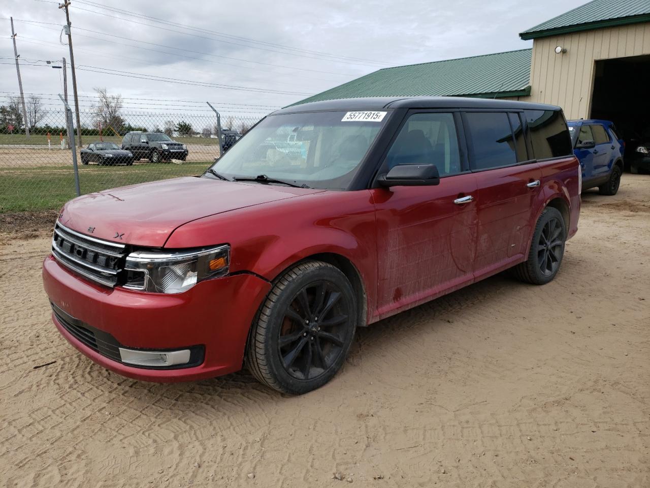 2017 Ford Flex SEL, VIN 2FMHK6C82HBA06065 — Фото с аукциона