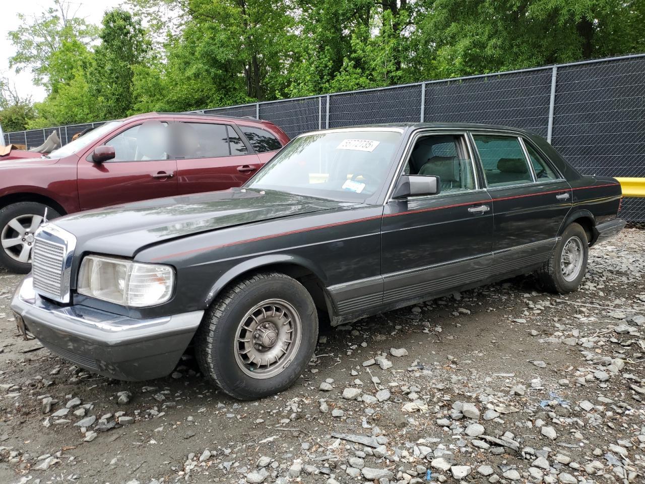 1985 Mercedes-Benz 500 SEL, VIN WDBCA37D0FA117051 — Minor dents and scratches