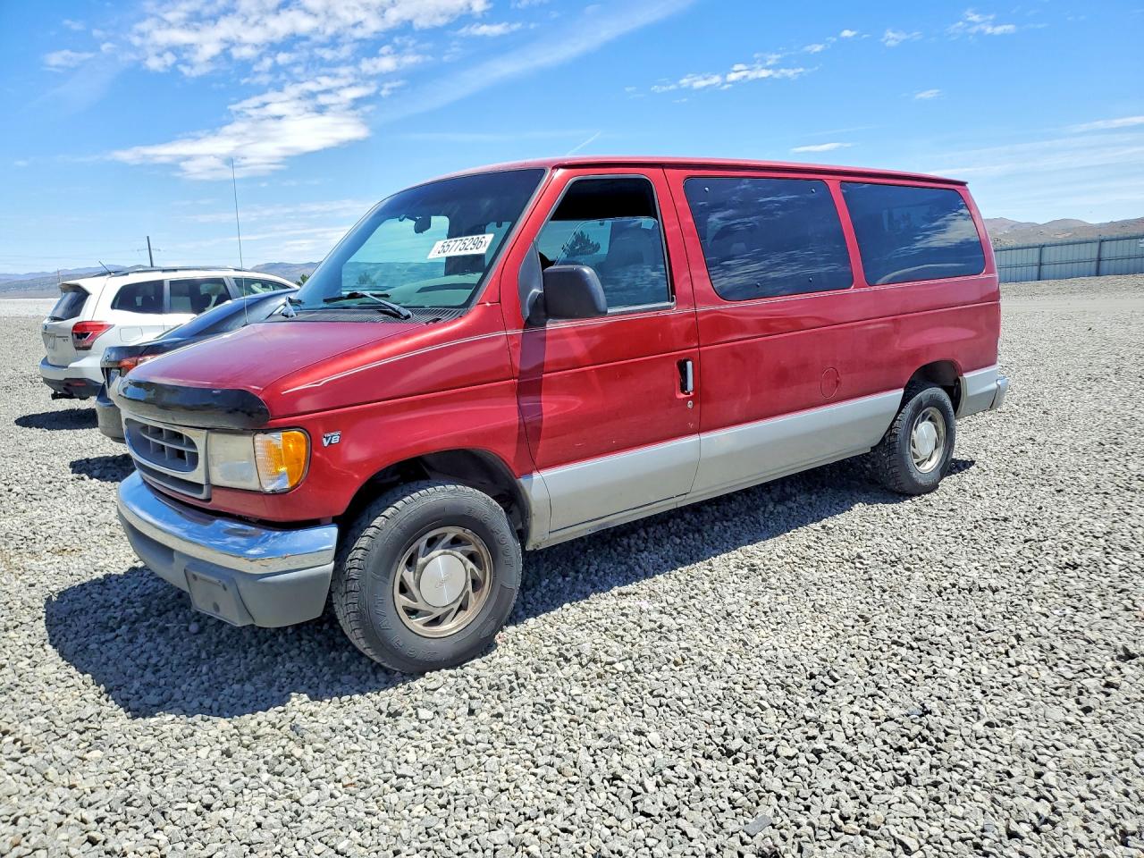 1998 Ford Econoline Wagon XL, VIN 1FMRE1163WHB39059 — Minor dents and scratches