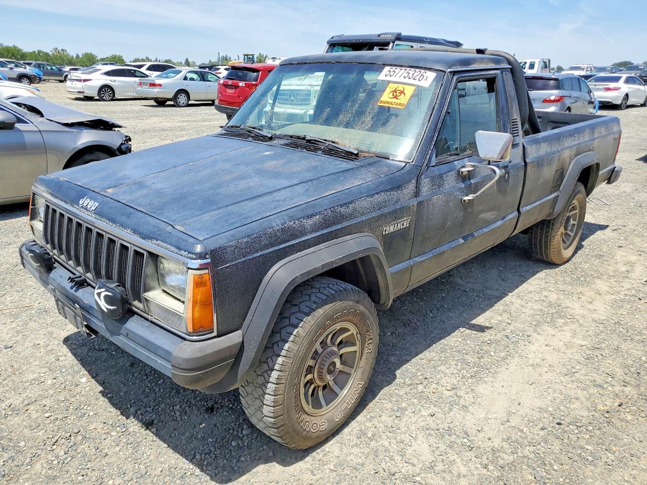 1986 Jeep Comanche, VIN 1JTWL6512GT183768 — Мелкие вмятины и царапины