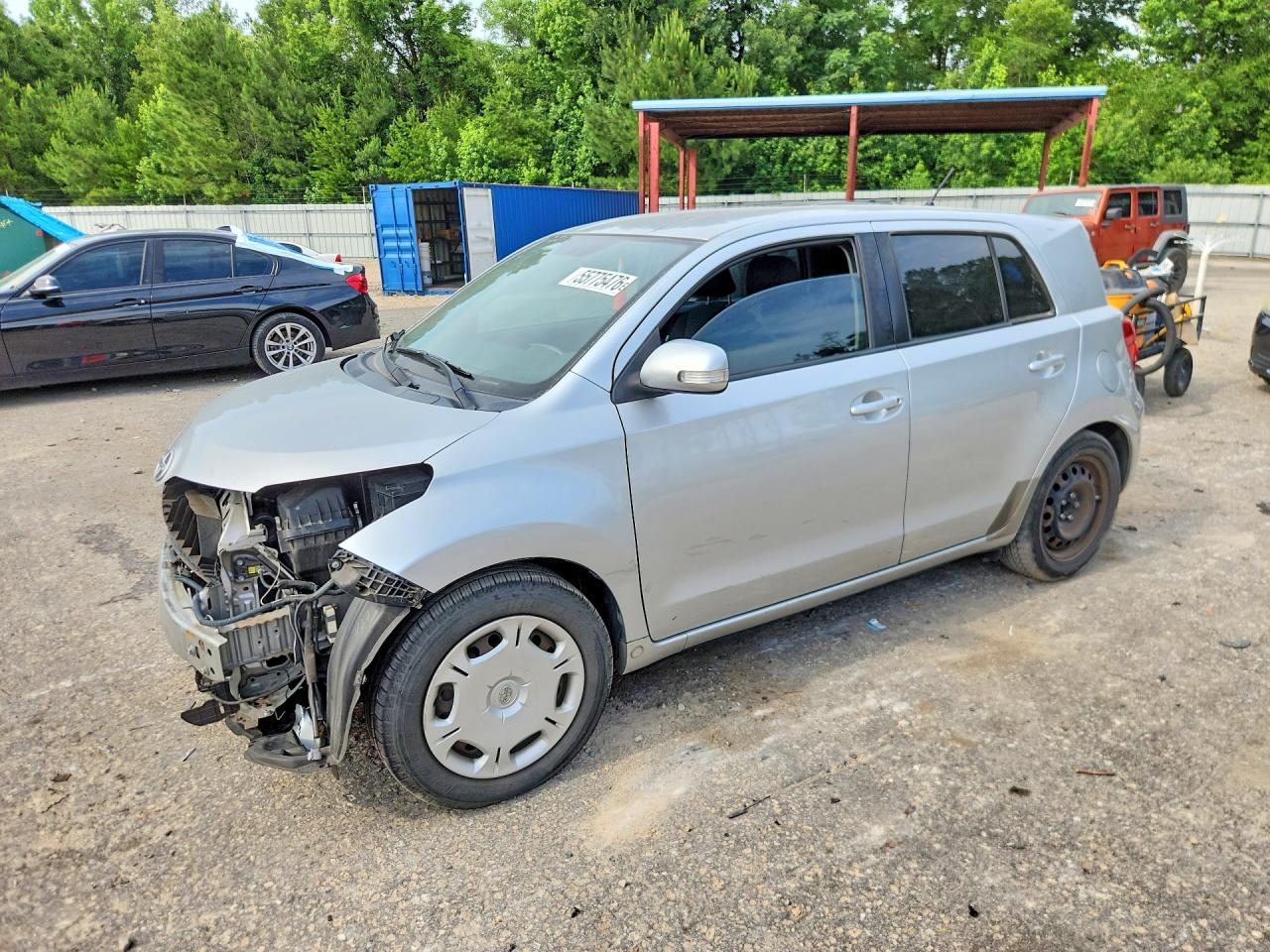 2011 Scion xD, VIN JTKKU4B42B1011981 — Перед