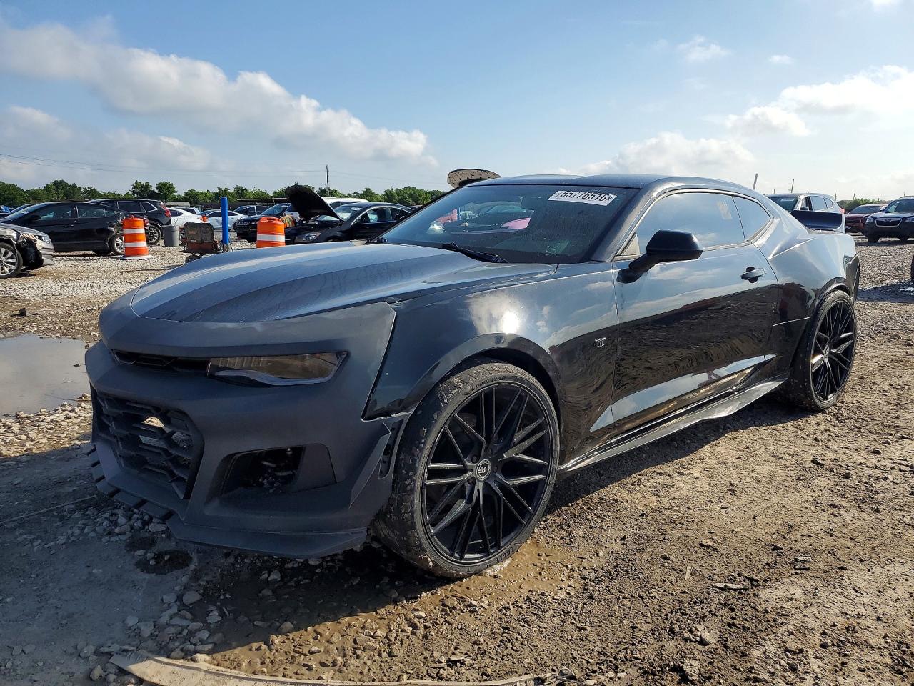 2017 Chevrolet Camaro 1LT, VIN 1G1FB1RS9H0132306 — Partial repair