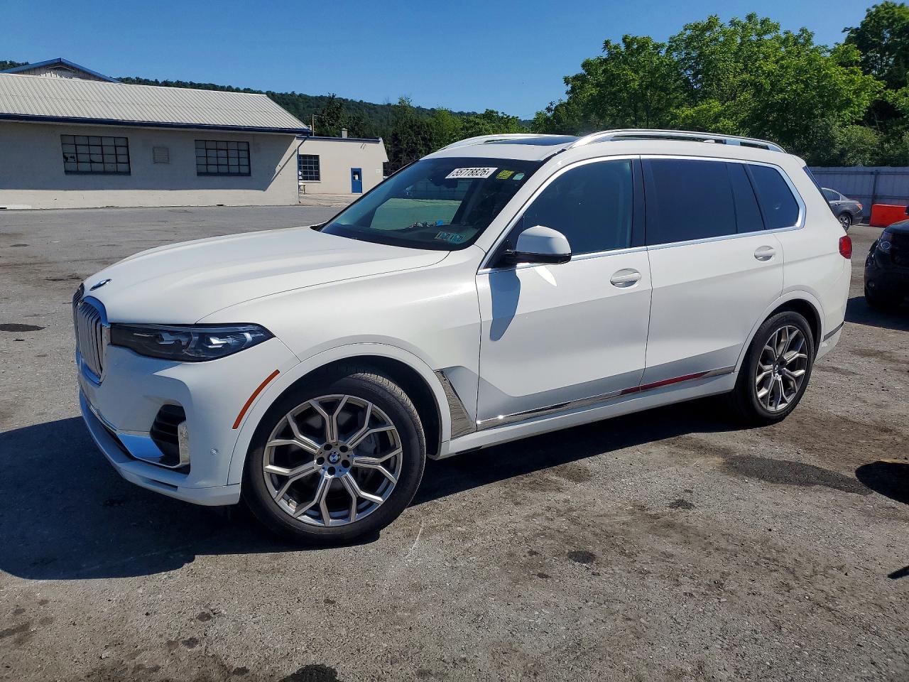 2019 BMW X7 xDrive50i, VIN 5UXCX4C53KLS36228 — Normal wear