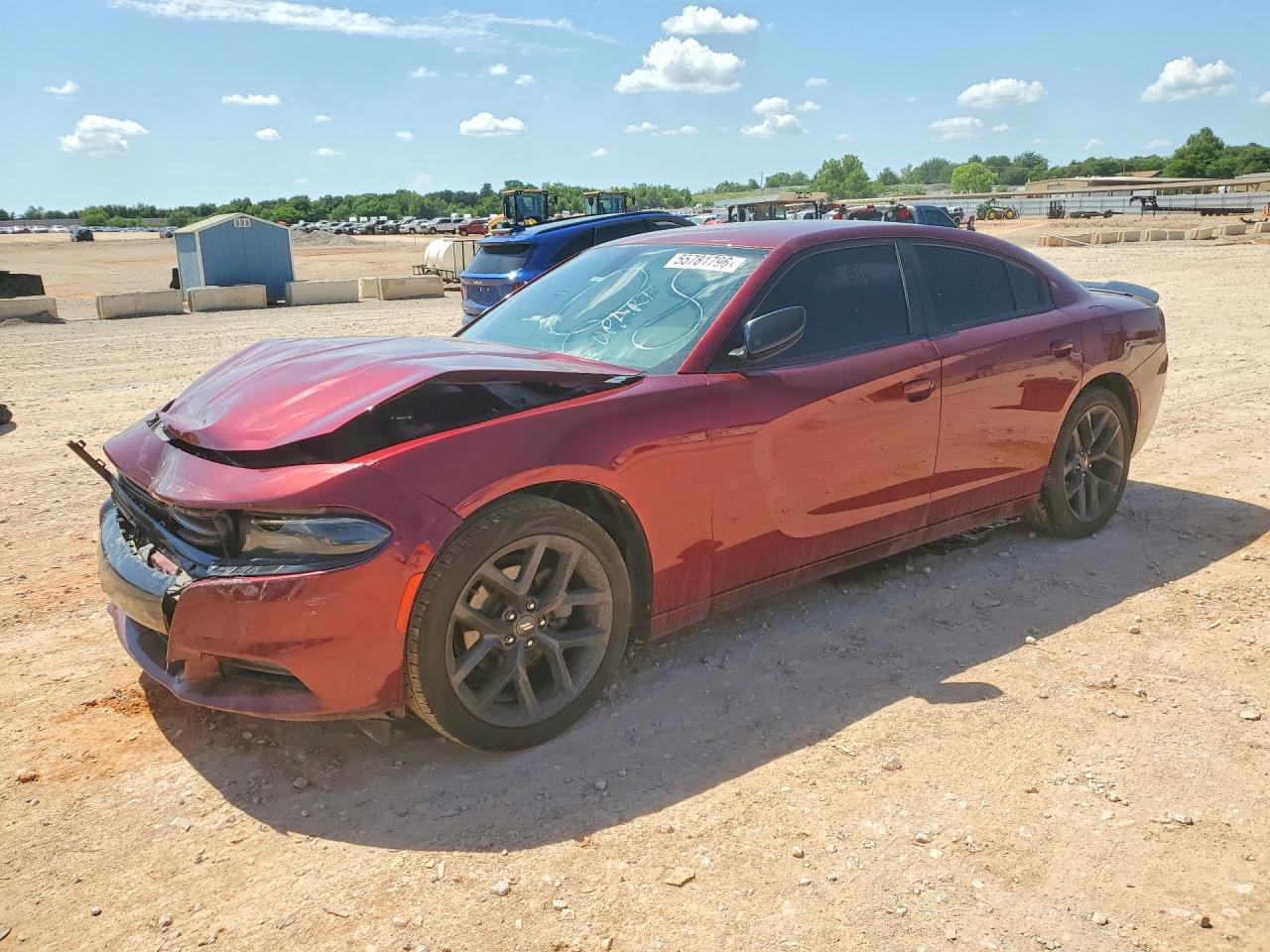 2021 Dodge Charger SXT, VIN 2C3CDXBG1MH519441 — Front end