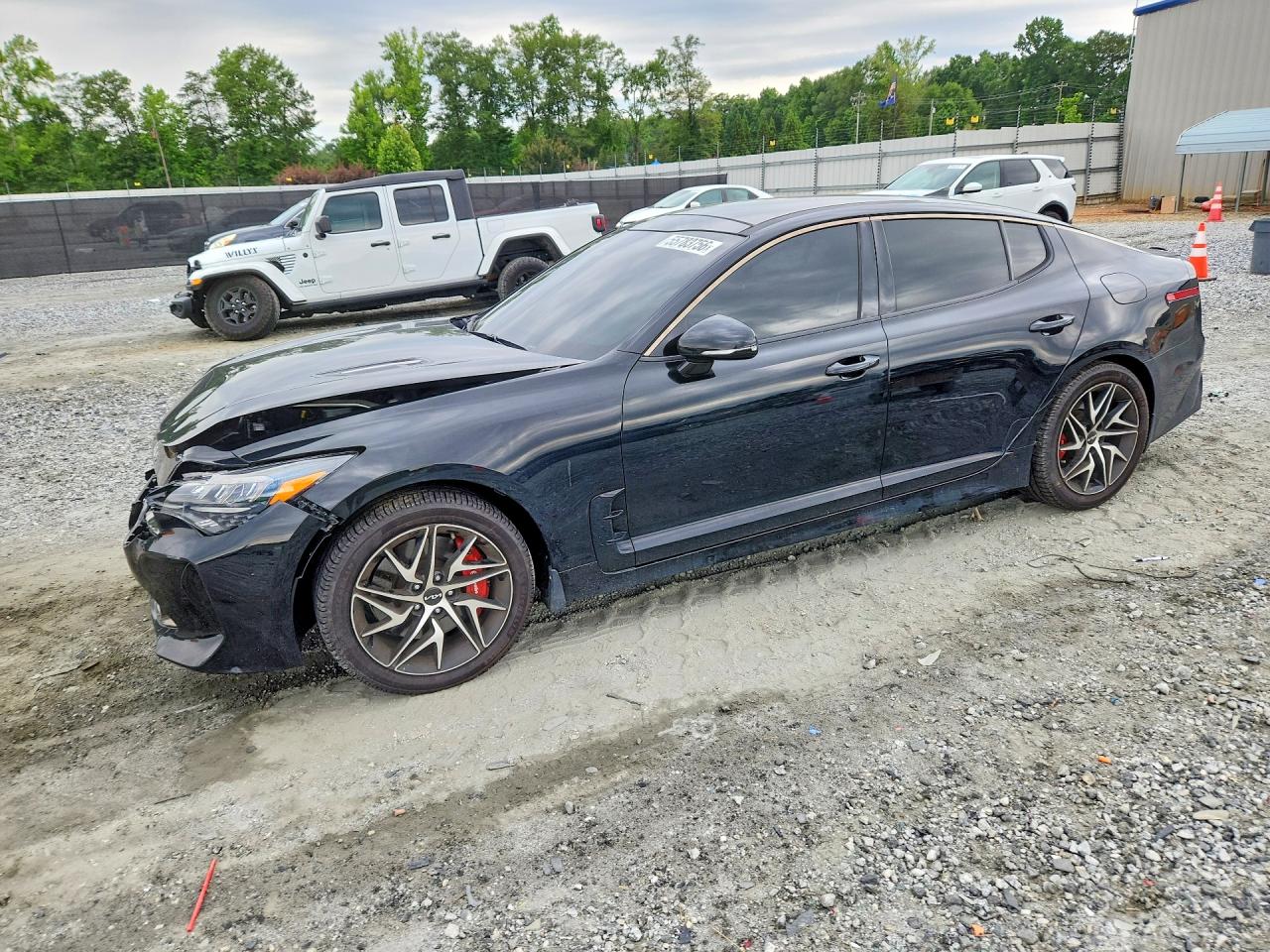 2023 Kia Stinger GT-Line, VIN KNAE35LD9P6122997 — Front end
