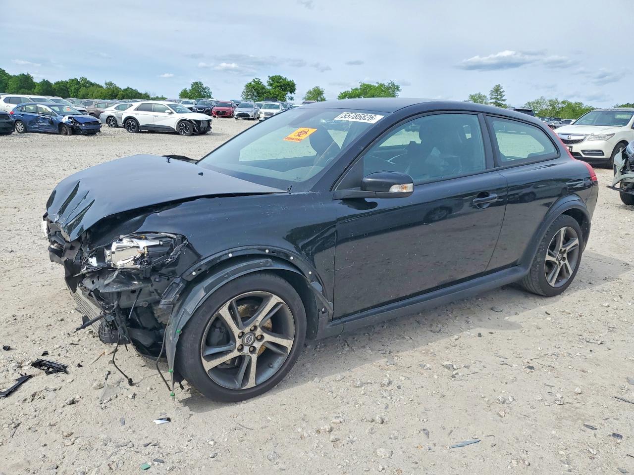 2013 Volvo C30 T5, VIN YV1672MK1D2306206 — Перед