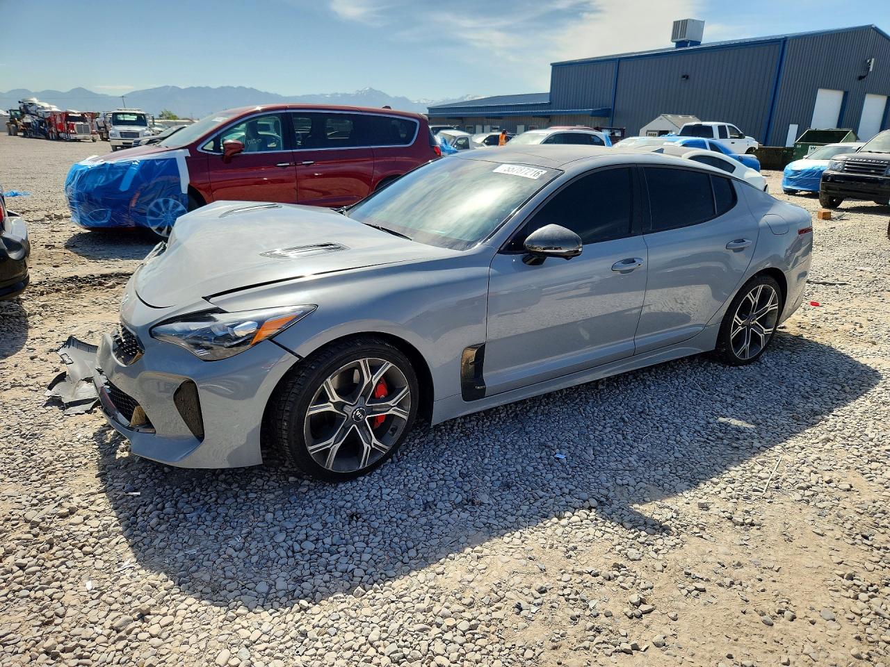 2023 Kia Stinger GT2, VIN KNAE55LC4P6134556 — Front end
