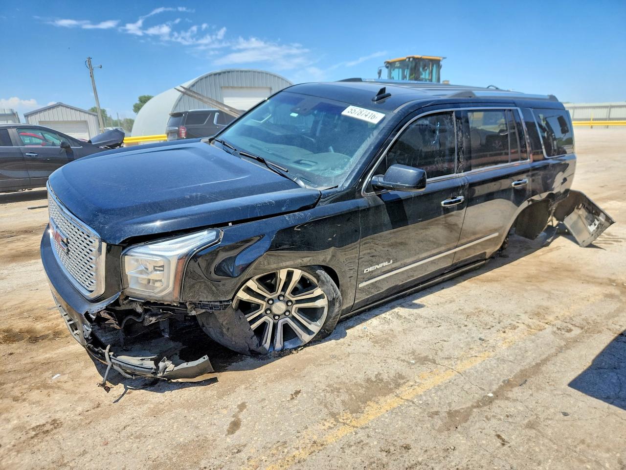 2017 GMC Yukon Denali, VIN 1GKS2CKJ2HR371876 — Rear end